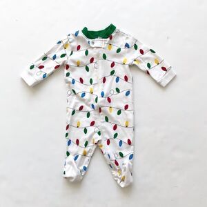 Gymboree string light footed sleeper EUC 3-6m